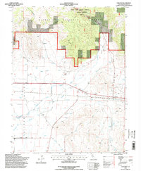 Chilcoot 1994 topographic map thumbnail
