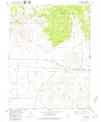 Chilcoot 1979 topographic map thumbnail