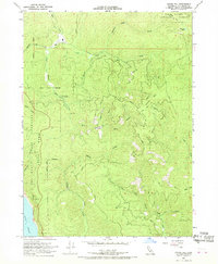 Childs Hill 1966 topographic map thumbnail