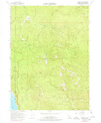Childs Hill 1966 topographic map thumbnail