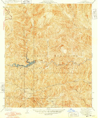 Chileno Canyon topographic map thumbnail