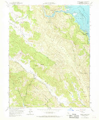 Chiles Valley 1958 topographic map thumbnail