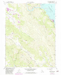 Chiles Valley 1958 topographic map thumbnail