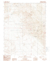 Chloride City 1988 topographic map thumbnail