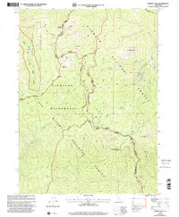 Chimney Rock 1997 topographic map thumbnail