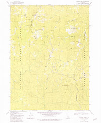 Chimney Rock 1981 topographic map thumbnail