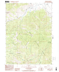China Mtn 1986 topographic map thumbnail