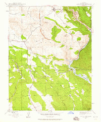 Chinese Camp 1947 topographic map thumbnail
