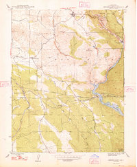 Chinese Camp 1948 topographic map thumbnail