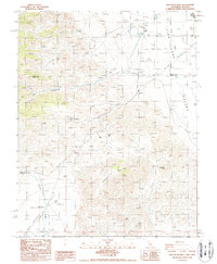 Chocolate Mtn 1988 topographic map thumbnail
