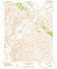 Cholame 1961 topographic map thumbnail