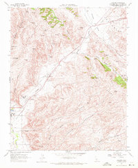 Cholame 1961 topographic map thumbnail