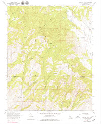 Cholame Hills 1961 topographic map thumbnail