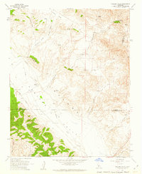 Cholame Valley 1961 topographic map thumbnail