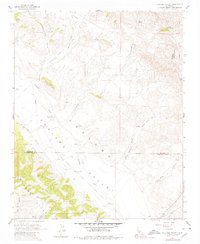 Cholame Valley 1961 topographic map preview