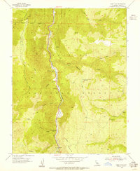 Chris Flat 1954 topographic map thumbnail