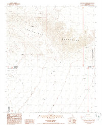 Chuckwalla Spring 1988 topographic map thumbnail
