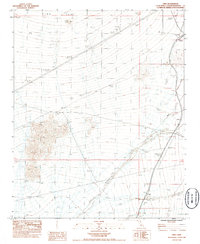 Cima 1983 topographic map thumbnail
