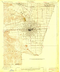 Claremont 1928 topographic map thumbnail