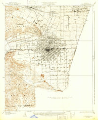 Claremont 1928 topographic map thumbnail