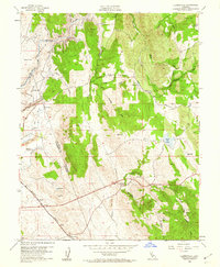 Clarksville 1953 topographic map thumbnail