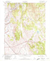 Clarksville 1953 topographic map thumbnail