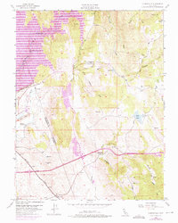 Clarksville 1953 topographic map thumbnail