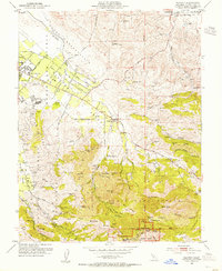 Clayton 1953 topographic map thumbnail