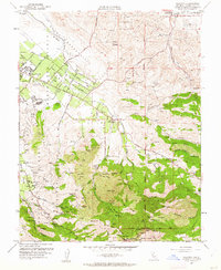 Clayton 1953 topographic map thumbnail