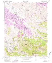 Clayton 1953 topographic map thumbnail