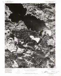 Clearlake Highlands 1977 topographic map thumbnail