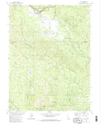 Clio 1981 topographic map thumbnail