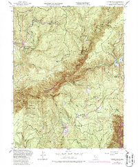 Clipper Mills 1948 topographic map thumbnail