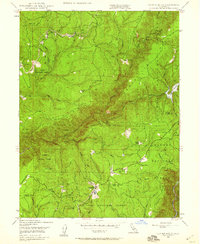 Clipper Mills 1948 topographic map thumbnail