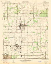 Clovis 1947 topographic map preview