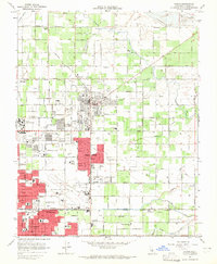 Clovis 1964 topographic map thumbnail