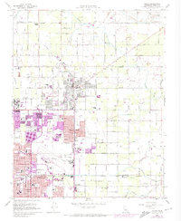 Clovis 1964 topographic map thumbnail