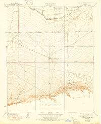 Coal Oil Canyon 1950 topographic map thumbnail