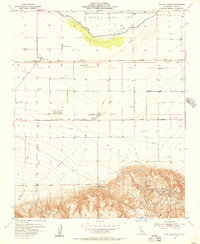 Coal Oil Canyon 1955 topographic map thumbnail