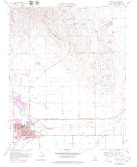 Coalinga 1956 topographic map thumbnail