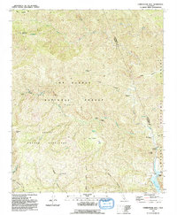 Cobblestone Mtn 1991 topographic map thumbnail