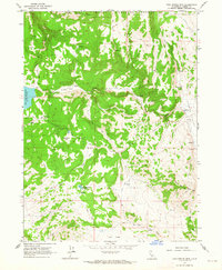 Cold Spring Mtn 1962 topographic map thumbnail