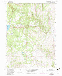 Cold Spring Mtn 1962 topographic map thumbnail