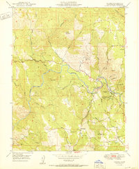 Coloma 1950 topographic map thumbnail