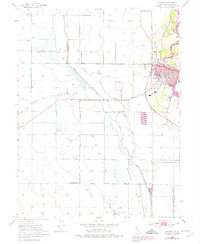 Colusa 1952 topographic map thumbnail