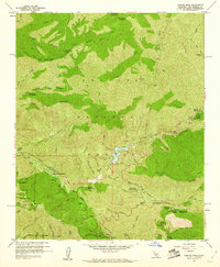 Condor Peak 1959 topographic map thumbnail