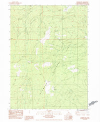Condrey Mtn 1983 topographic map thumbnail