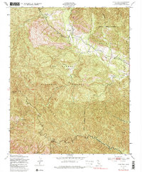 Cone Peak 1949 topographic map thumbnail