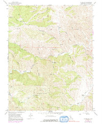Copper Mtn 1956 topographic map thumbnail