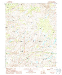 Cooper Peak 1990 topographic map thumbnail